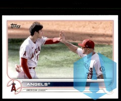 2022 Topps Series One #159 Angels Stadium American League - Angels